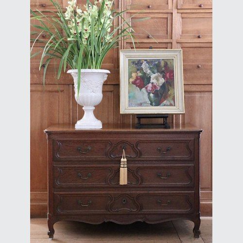Louis XV Period Oak Chest Of Drawers