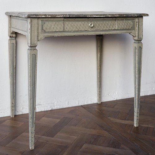 French Louis XVI Painted Desk