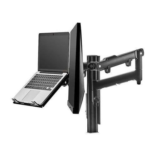 Dual Dynamic LCD Arm Monitor Notebook Combo