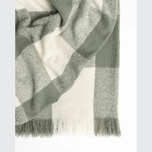 Weave Home Havelock Throw Blanket - Spruce | NZ Made