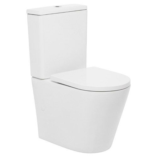 Venezia Back to Wall Rimless Toilet Suite Compact