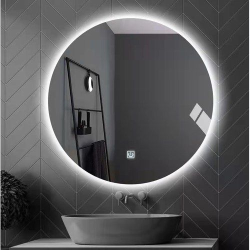 LED Backlit Round Mirror