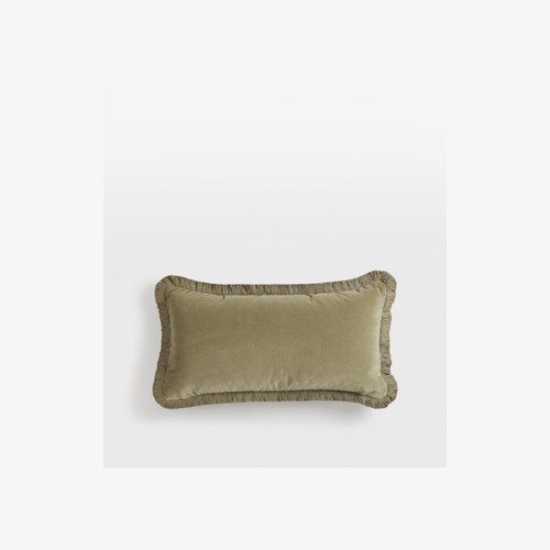 Soho Home | Margeaux Oblong Cushion | Lichen