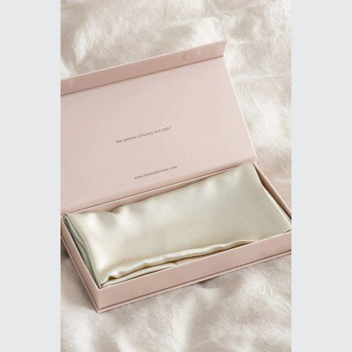 Silk Pillowcase with Gift Box - Champagne | Bianca Lorenne