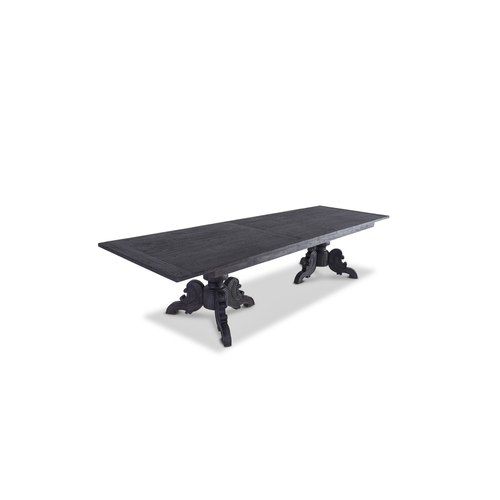 Caribbean Extension Dining Table Charcoal