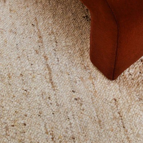 Tribe Home Birch Rug | Natural Undyed Wool Floor Rug