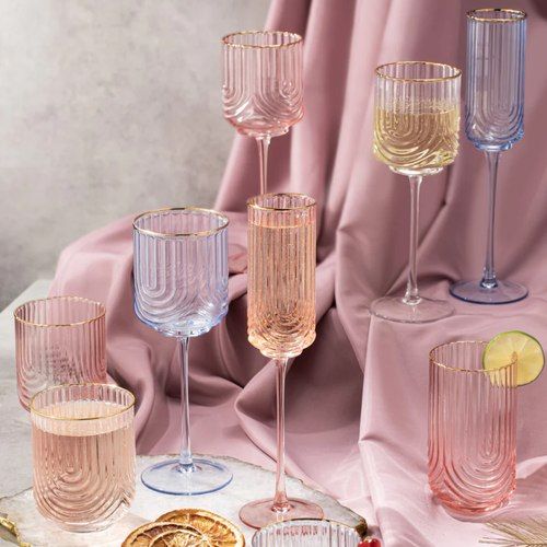 Florence Clear Champagne Glass- Set of 2