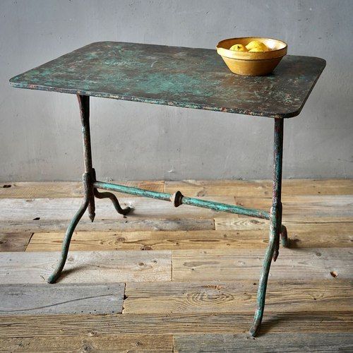 Italian Painted Metal Table