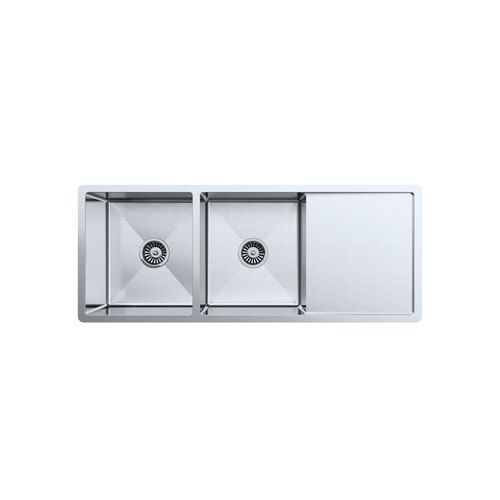 Orlando 1125x450 Double Bowl with Drain Board Sink