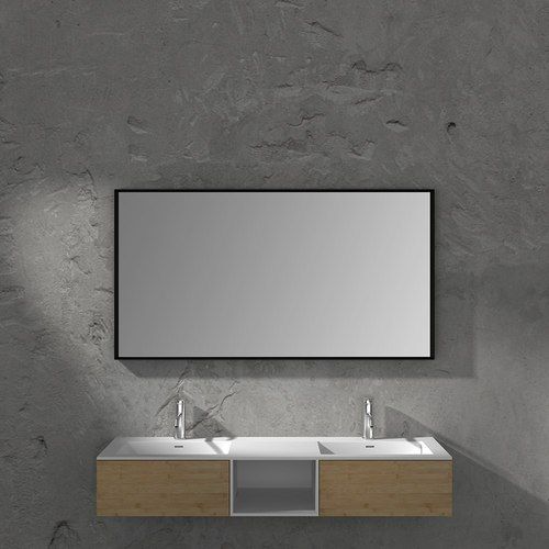 Composite Stone Framed Rectangle Mirror 1500mm
