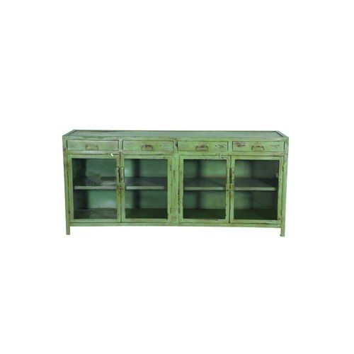 Iron and Glass Sideboard