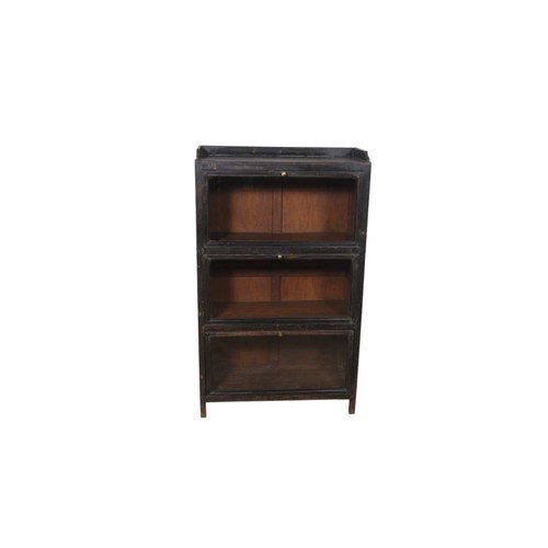 Original Wood and Glass Display Cabinet - Shelf, Brown