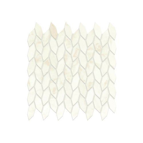 Calacatta Delicato Twist Satin Mosaic | Tile Space