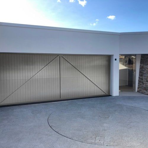 Barn Style Aluminium Garage Door