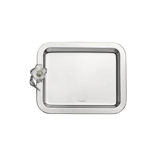 Anémone Silverplated Rect Tray Small