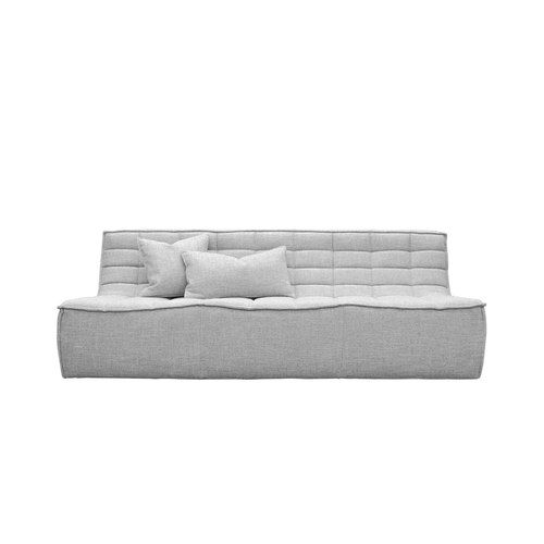 Soho 3 Seater Modular Sofa - Silver Grey
