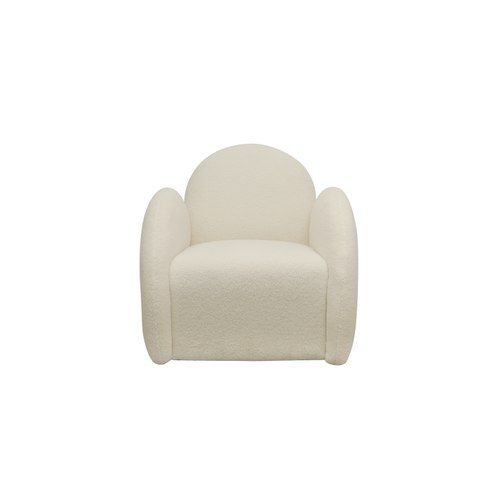Snugg Swivel Armchair - Cream Shearling