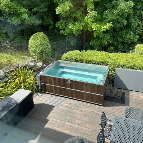 Stainless Steel Plunge Spa Pool - 2.5m x 2m