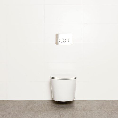 Milu Odourless Wall Hung Toilet Pan & Cistern - Mod