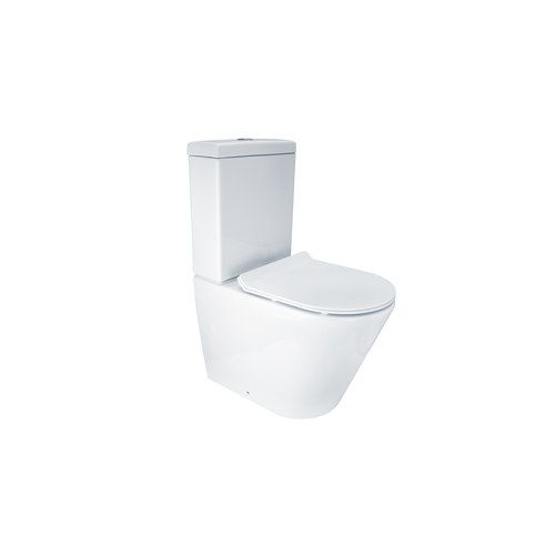 Vivo Toilet Suite with Slim Seat Gloss White