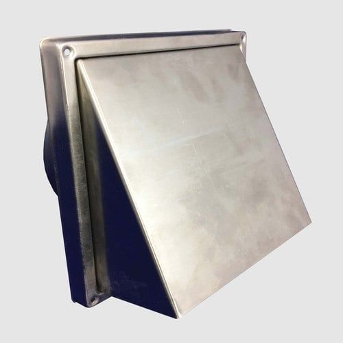 Masons Cowl Wall Vent Stainless Steel