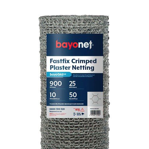 Bayonet Fastfix Hex Crimped Plaster Netting