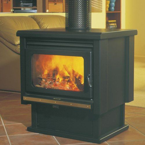 Kemlan Coupe Freestanding Double Sided Rural Wood Fireplace