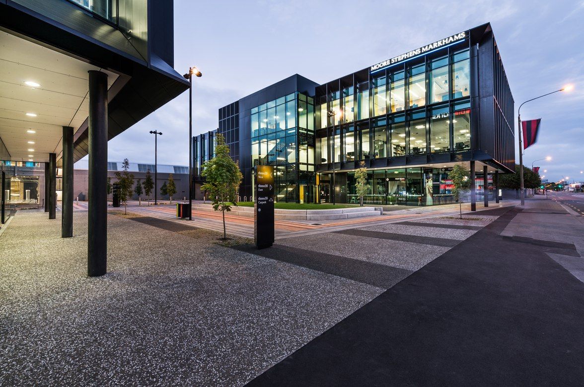 Three35 Lincoln Road Office & Retail Development, Christchurch