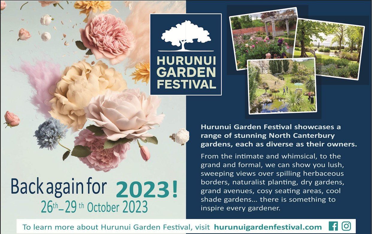2023 Hurunui Garden Festival