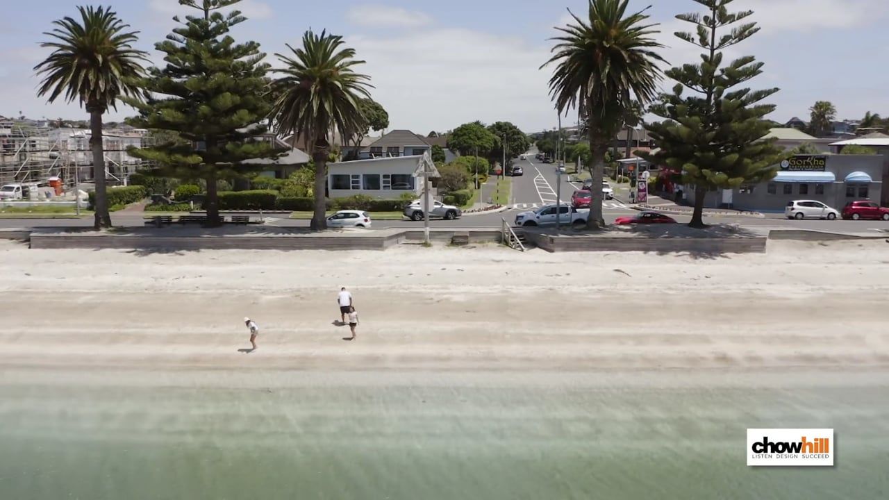 Eastern Beach Boardwalk, Auckland, New Zealand
