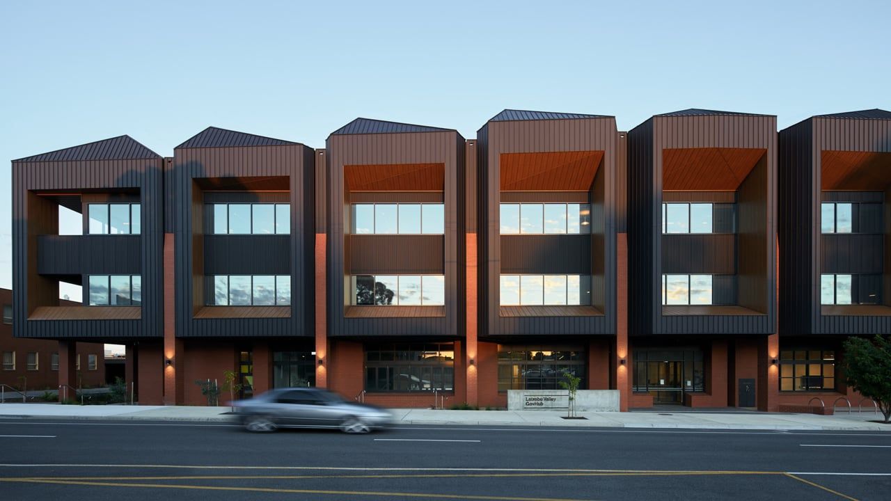 Latrobe Valley Gov Hub - Industry Cladding and Roofing