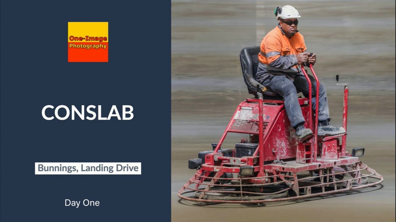 Conslab Bunnings DC PT Slab Pour video