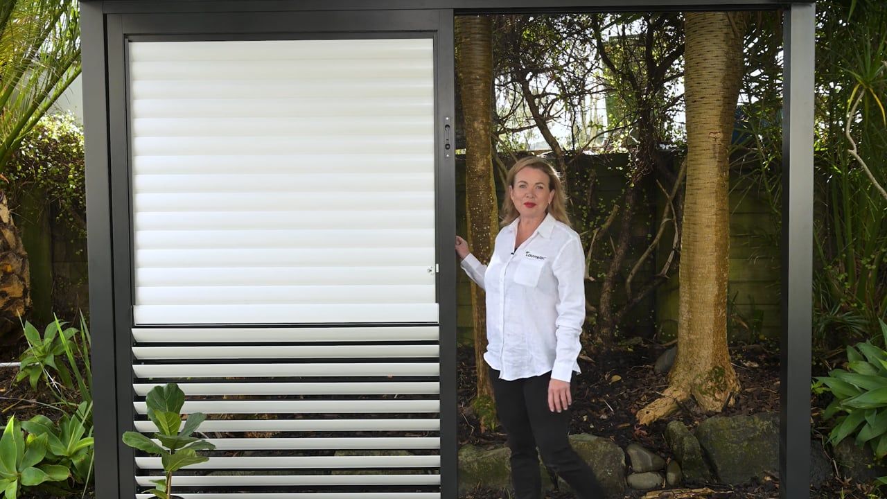 Louvretec Coastal Sliding Shutters