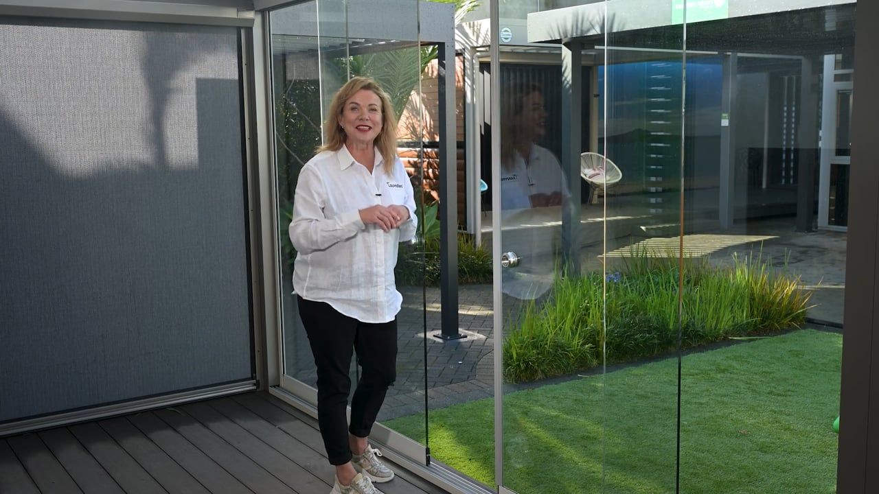 Slidetec Glass Doors by Louvretec