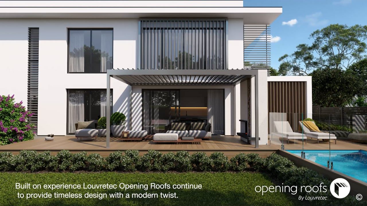 What's under the hood - Louvretec Opening Roof Spiral Pivot System