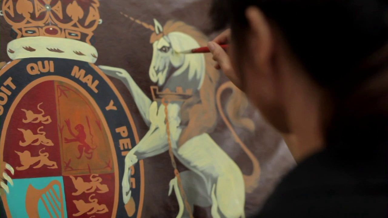 Hand painting