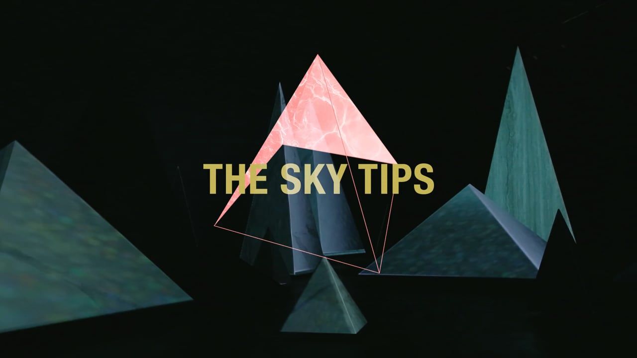 The Sky Tips Installation by Thomas Coward