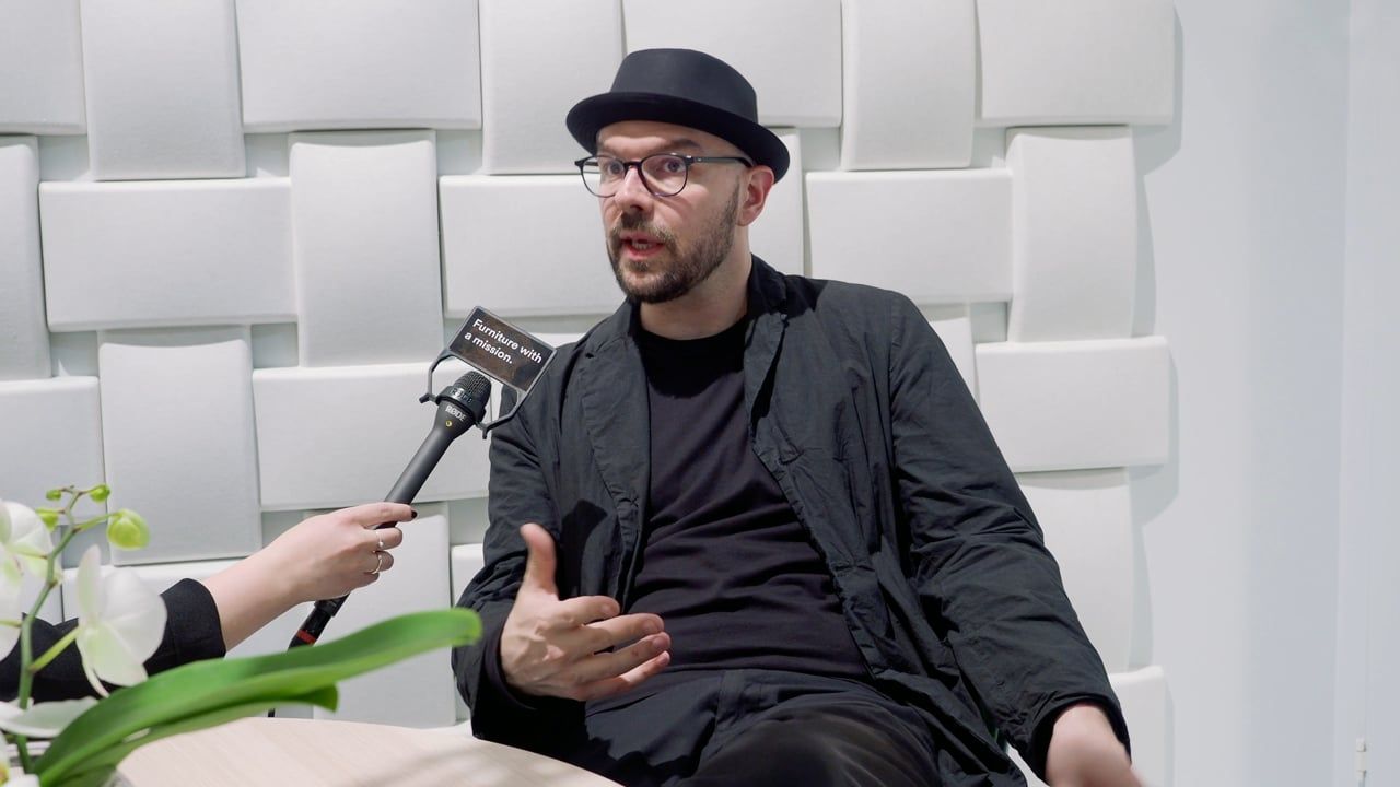 Luca Nichetto Interview at Salone del Mobile 2018.