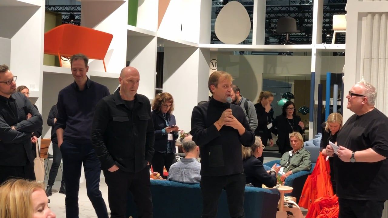 Emmanuel Babled at Stockholm Furniture & Light Fair 2019.