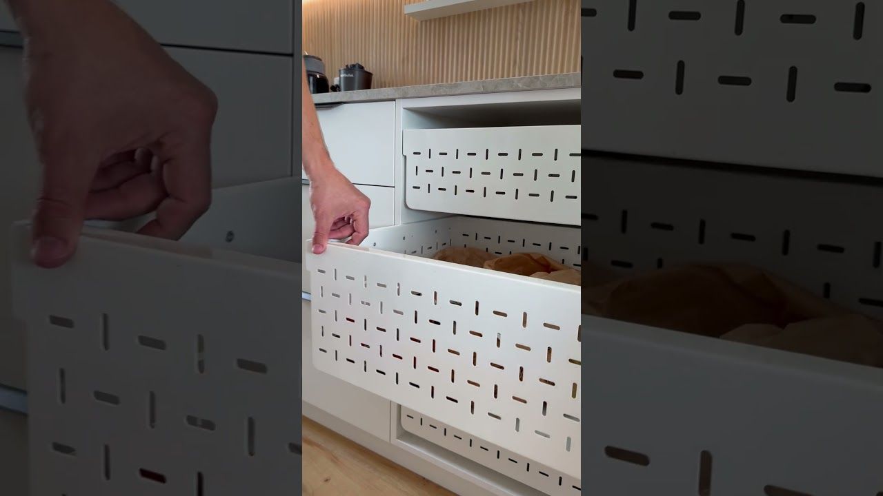 Tanova Ventilated Drawers in Action in a Project by Design Spaces