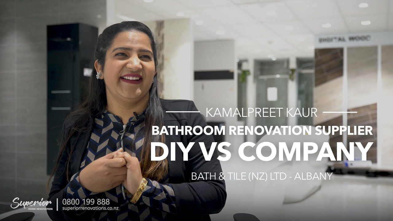 Kamalpreet Kaur - Bath & Tile (NZ) Ltd - Video Testimonial for Superior Renovations #superiorrenovations
