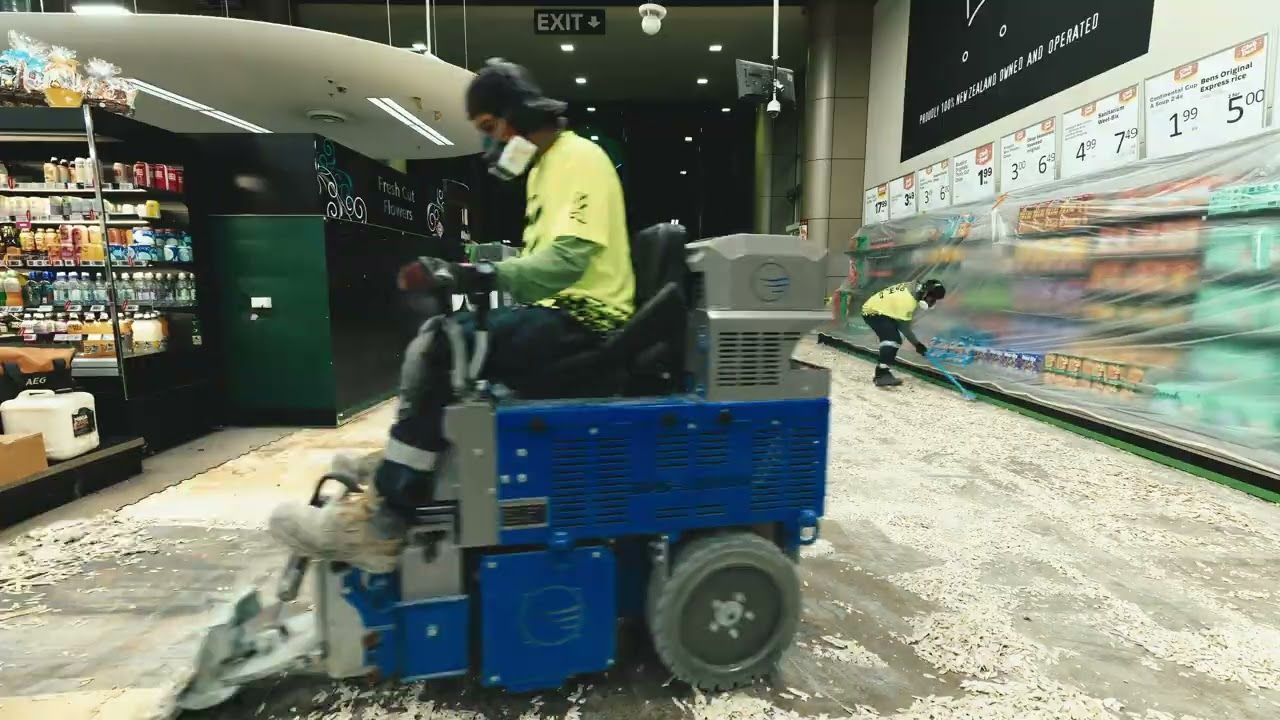 Megafloor for New World, Rototuna, NZ