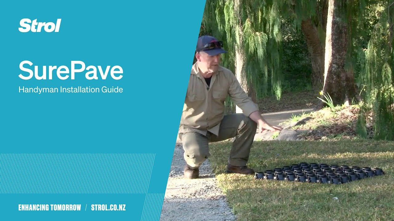 SurePave | Permeable Paving - Hardstand Video