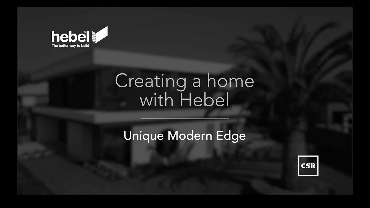Creating a home with Hebel