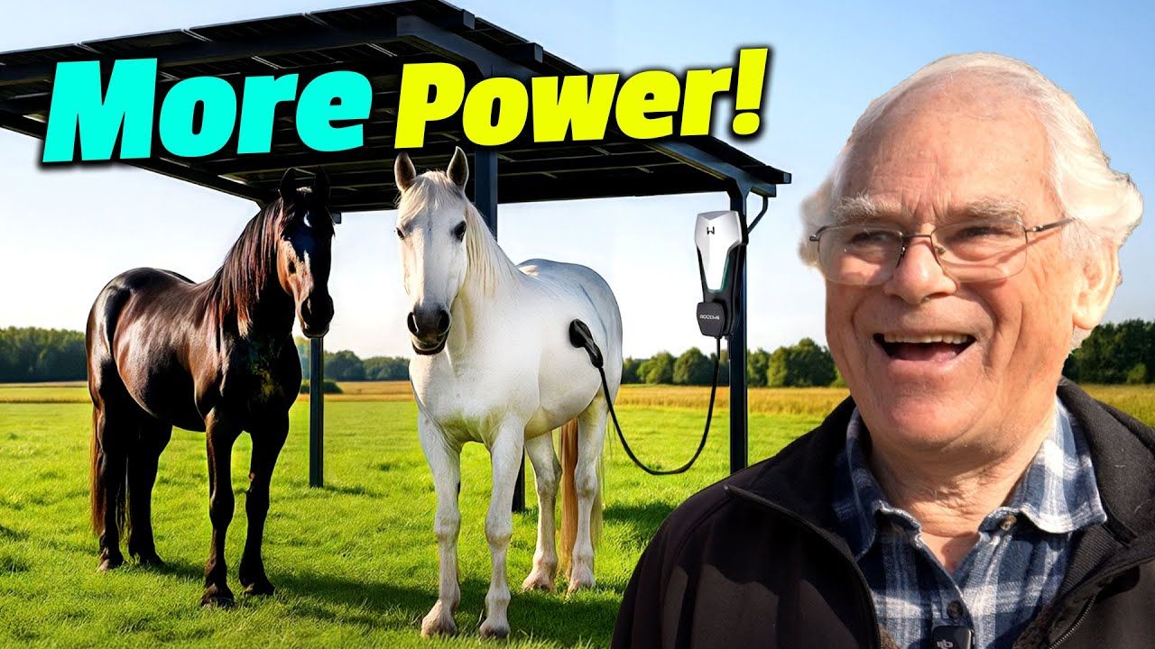 Melbourne Horse Port Double Residential Solar Carport