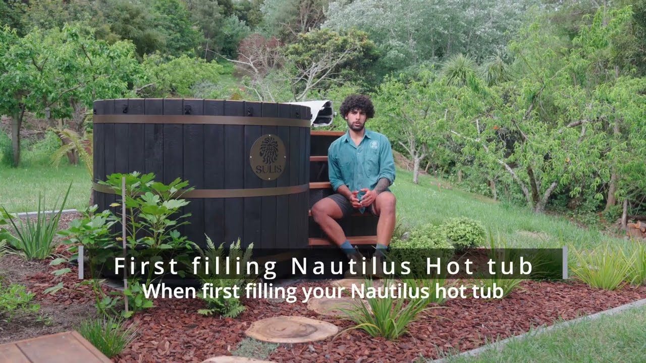 Nautilus Hot Tub - First fill