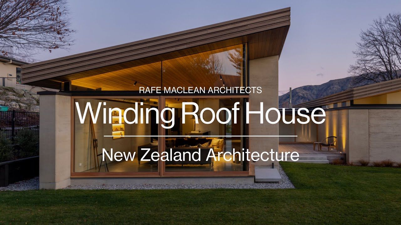 Winding Roof House | Rafe Maclean Architects