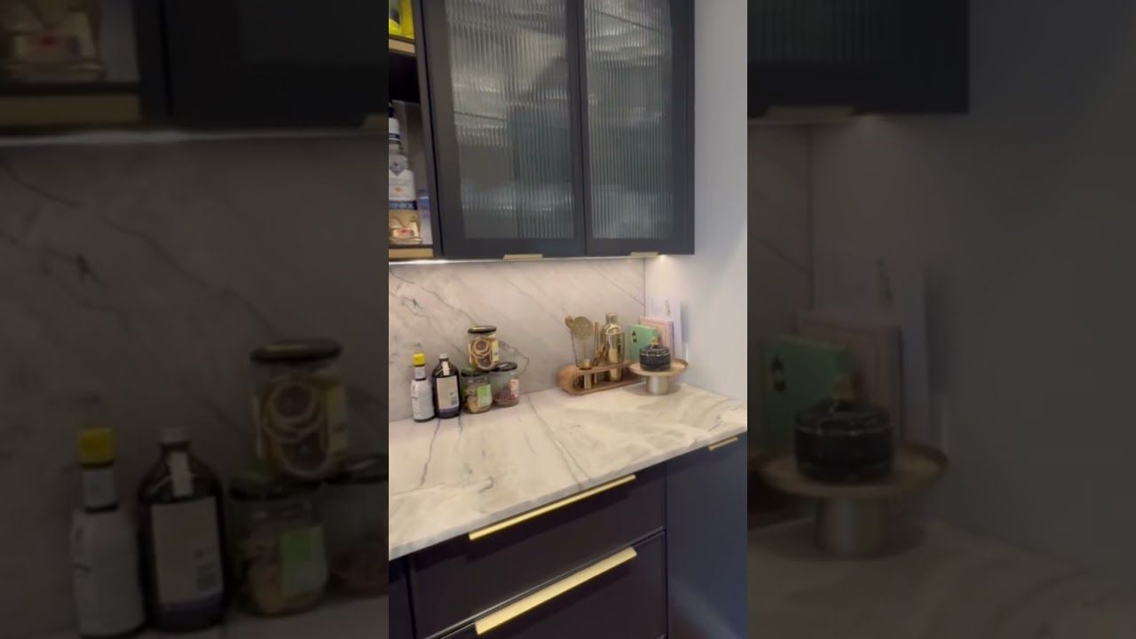 Under Stairs Bar for Entertaining