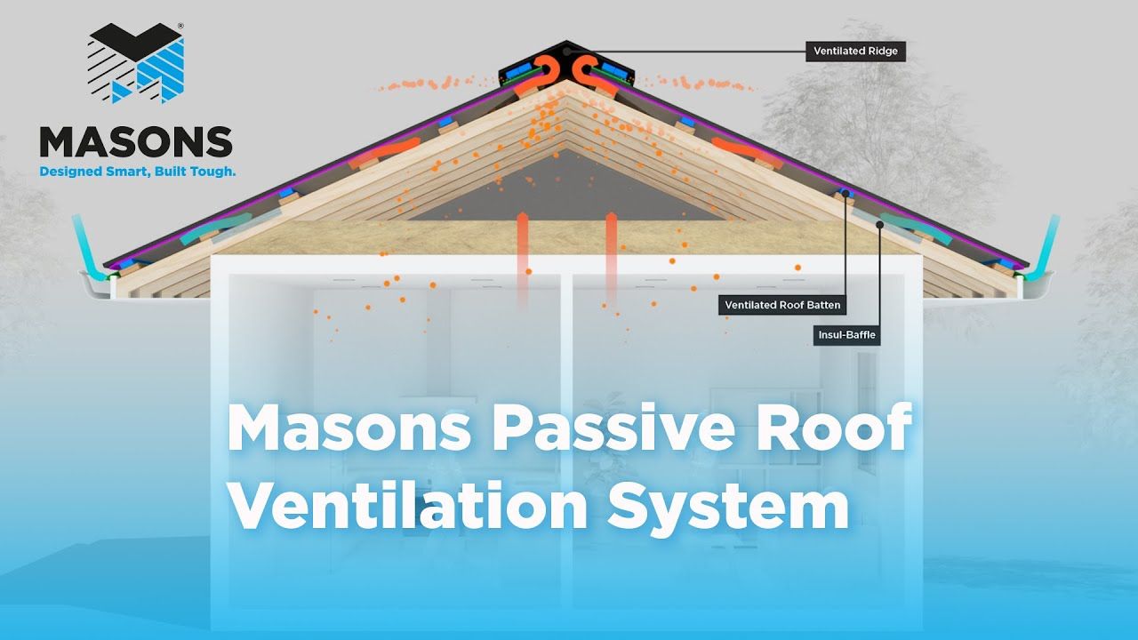 Masons Passive Roof Ventilation System