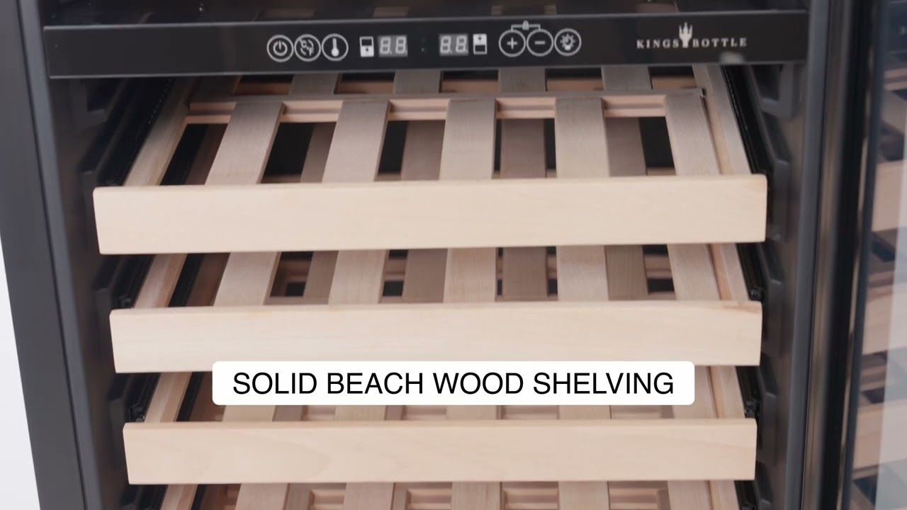 1800mm Upright 168 bottle Dual Zone KB425 Overview